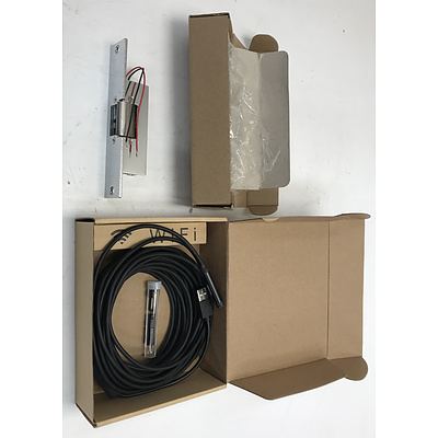 Electric Strike Lock and Wireless Endoscope Wifi Inspection Camera