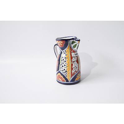 Mexican Hand Painted Sangria Jug