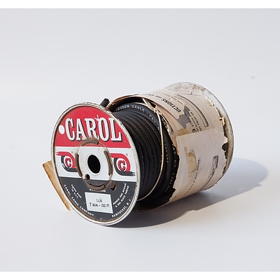 100 Foot Roll of Carol Silicone Core Suppressor Cable 7mm