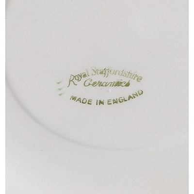 Two Royal Staffordshire Cries of London Ceramic Plate with Hangers