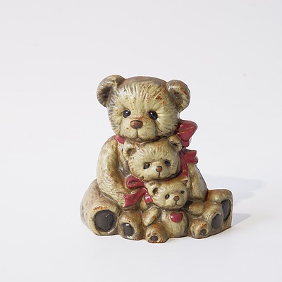 Cast Iron Doorstop on the Form of Bear