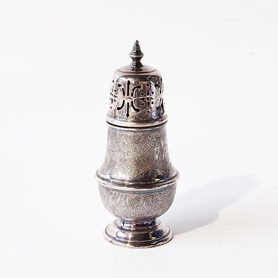 Ellis and Sons Silver Plated Sugar Castor 