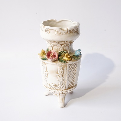 Capodimonte Ceramic Vase