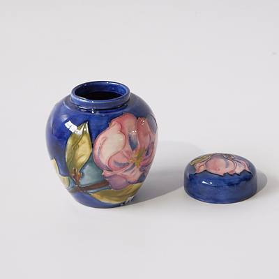 William Moorcroft Lidded Jar,  Circa 1950-1986