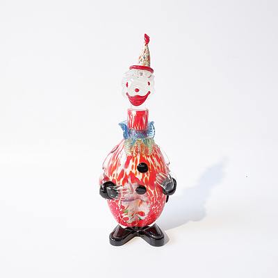 Murano Glass Clown Decanter