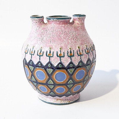 Czech Amphora Vase Number 15059
