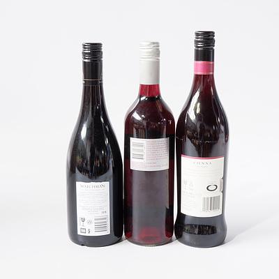 Seven 750ml Bottles of Brown Brothers Cienna 2013 and Two other 750ml Bottles of Red Wine