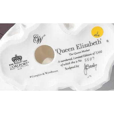 Coalport Porcelain Limited Edition Queen Elizabeth Figurine