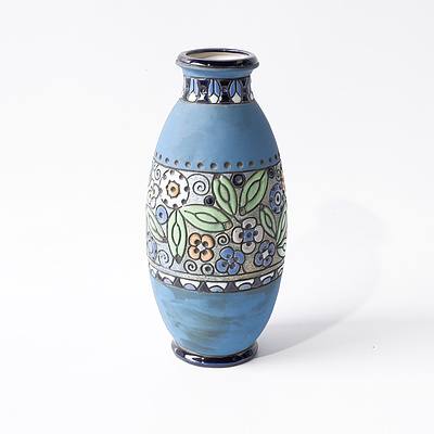Czech Amphora Ceramic Vase