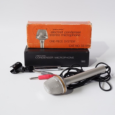Realistic Electret Condenser Microphone