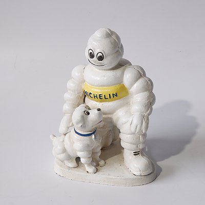 Michelin Man Cast Iron Doorstop, Modern