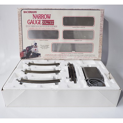 Bachmann O Gauge Narrow Gauge Track and Transformer in Original Box