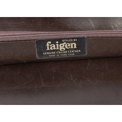 Faigen Italian Leather Satchel