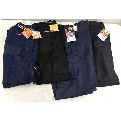 Lot of Hard Yakka Workwear Work Trousers - Brand New x4