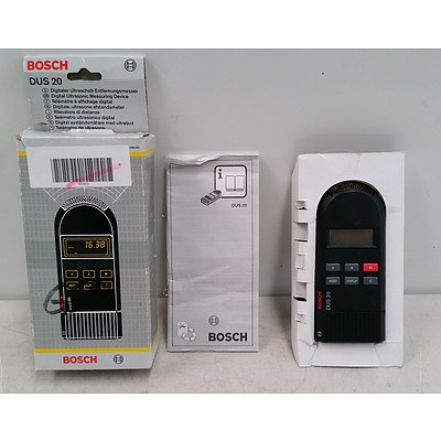 Bosch DUS 20, Ultrasonic Range Finder