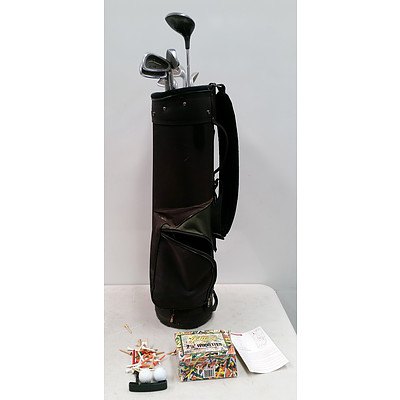 Delta Golf Iron Set with Golf Bag