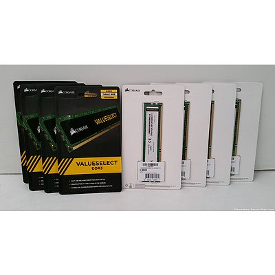 8 Sticks of Corsair Value Select 8GB (1600MHz) DDR3-RAM RRP$400