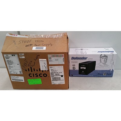 Cisco Power Supply AA22900 and Defender Powershield UPS 650VA