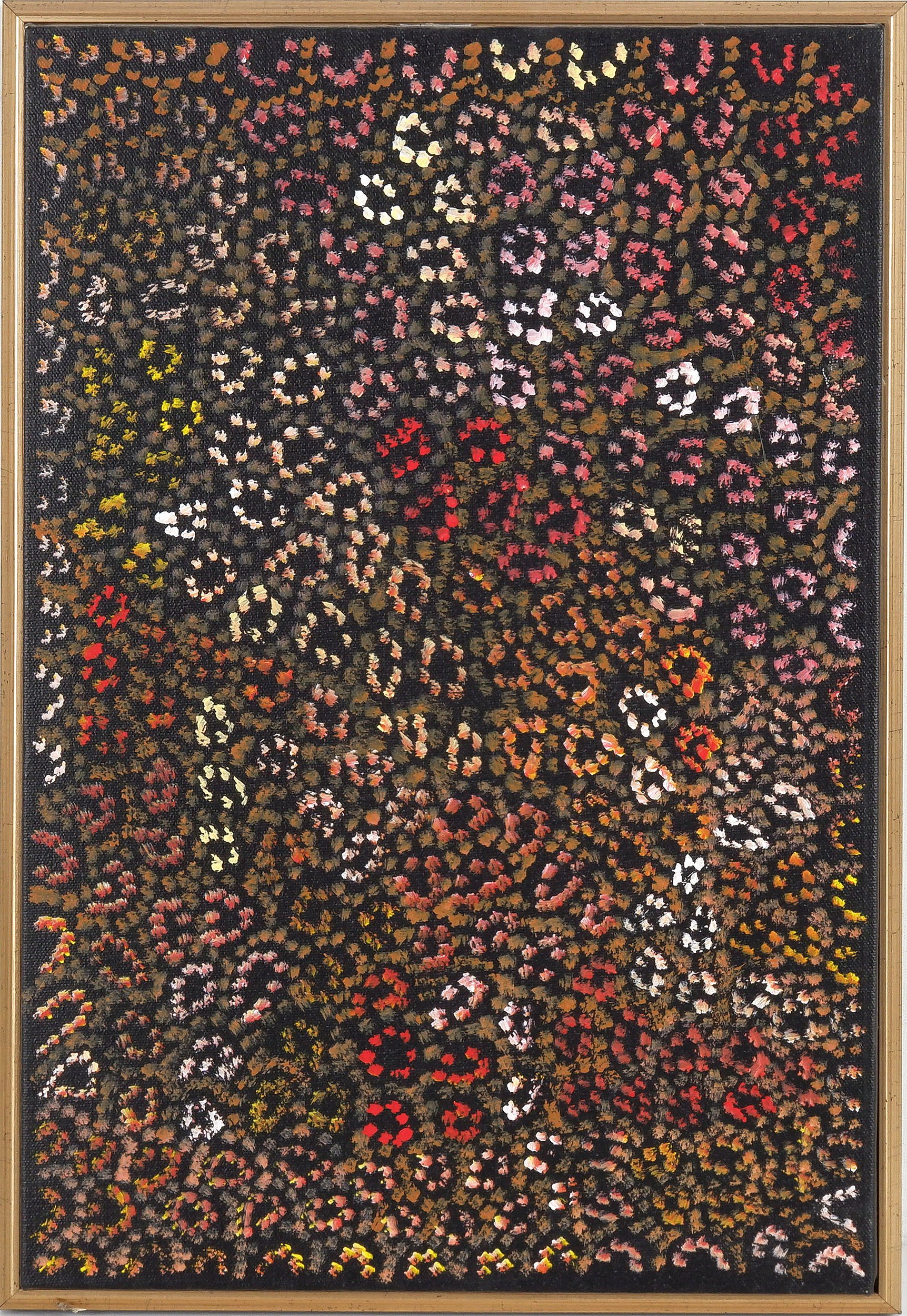 'Anna Price Petyarre (1960-) Kame - Yam Seed 2004, Acrylic on Canvas'