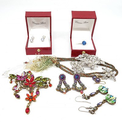 Various Good Costume Jewellery, Including Jewel Crest, Alala, Sweet Romance and More 