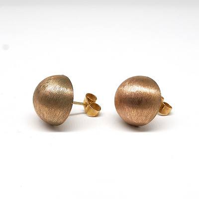Pair of 9ct Rose Gold Stud Earrings