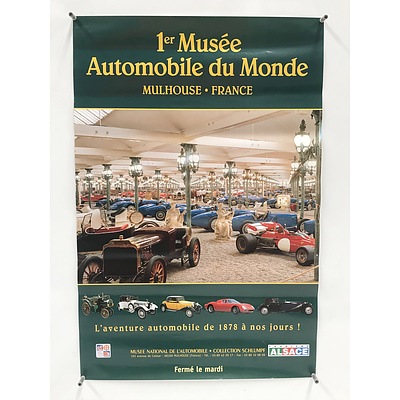 Four Car Posters