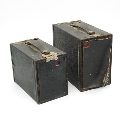 Two Antique Kodak Brownie Cameras