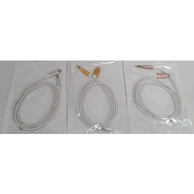 Bulk lot Of Iphone To AUX Cables