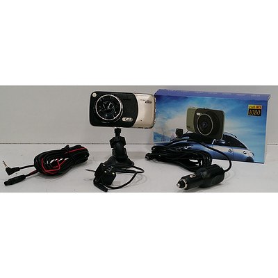 WDR Vehicle Traveling Data Recorder HD Front and Reverse Camera - Brand New