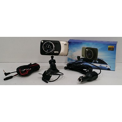 WDR Vehicle Traveling Data Recorder HD Front and Reverse Camera - Brand New