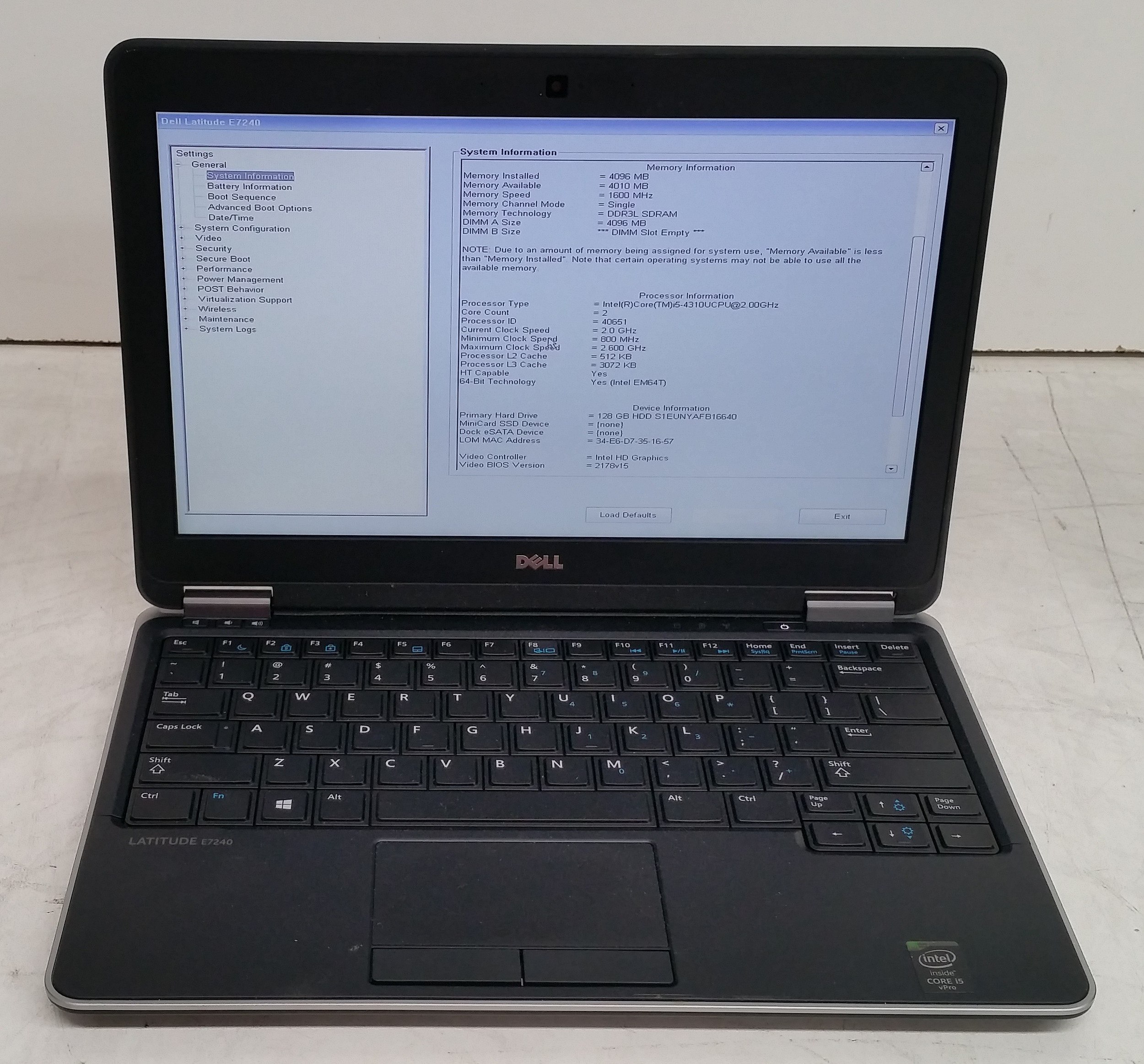 Dell latitude e7240 не включается