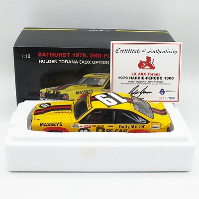 Auto Art - Holden Torana LX A9X Bathurst 2nd Place 1979 949/1806 1:18 Scale Model Car