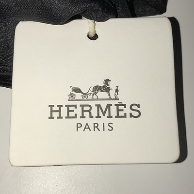 A Hermes Pure Silk Scarf Made in Italy