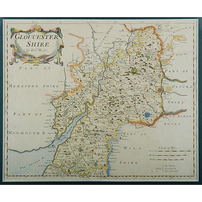 11 Various Early Maps of English Counties