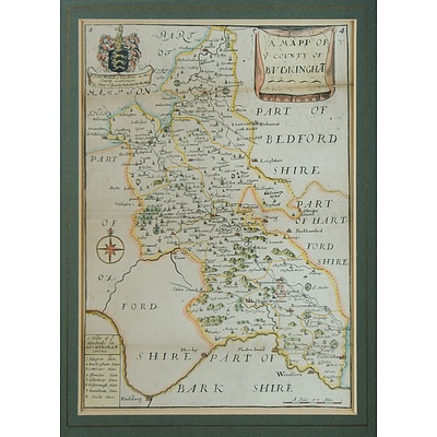11 Various Early Maps of English Counties