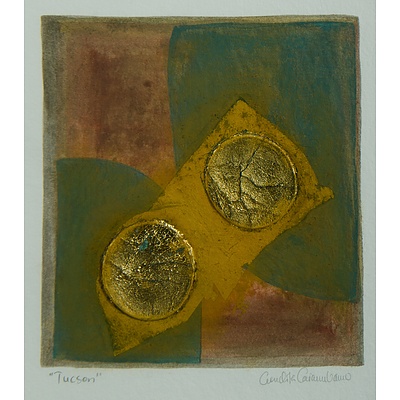 CARAMBANO Conchita (b.1961) Two Works, 'Majolica' & 'Tucson'