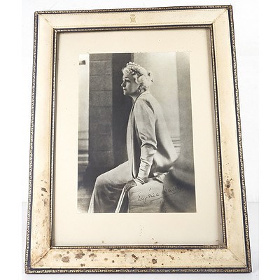 Signed Portrait of Eugenie Marie Wavell, Countess Wavell by Cecil Beaton