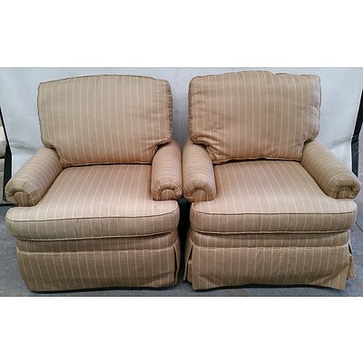 Pair of Drexel Heritage Arm Chairs