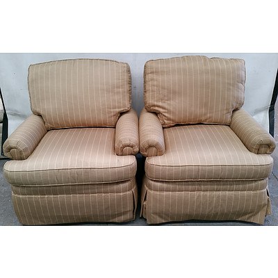Pair of Drexel Heritage Arm Chairs