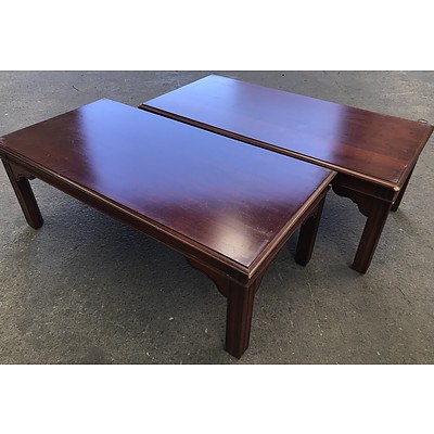 Two Drexel Heritage Coffee Tables