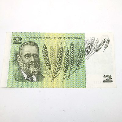 1968 Australia Two Dollar Note, Phillips/Randall