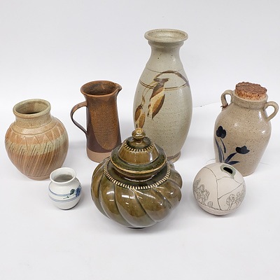 Celadon and Stoneware Pots and Vases
