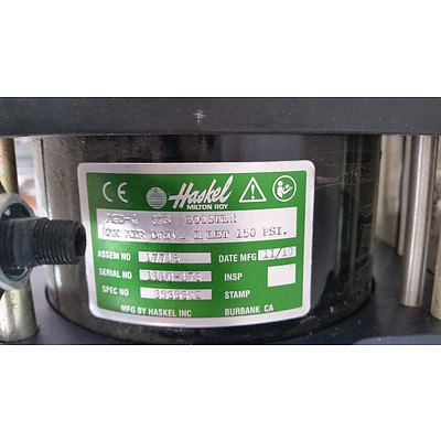 Haskel AGD-4 Double Acting, Single Stage Gas Booster