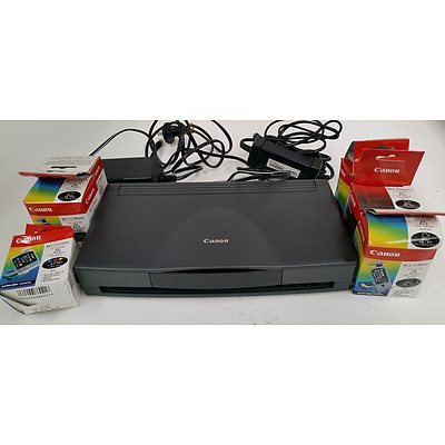 Canon BJC80 Colour Printer and Various HP Printer Cartridges
