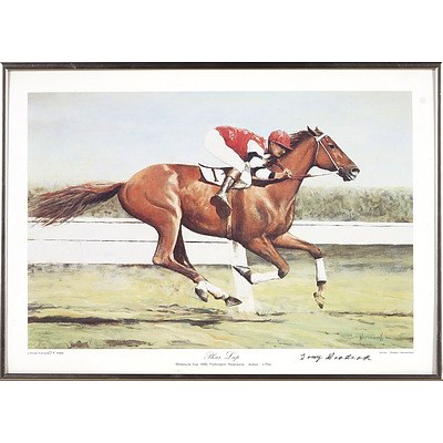 Limited Edition Phar Lap Offset Print, Edition 221/5000