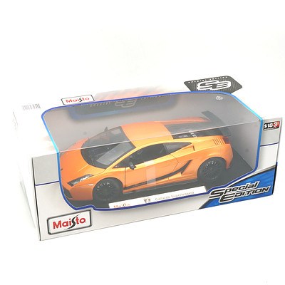 Maisto Special Edition 1:18 Diecast Lamborghini Superleggera, New