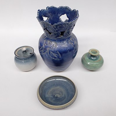 Group of Studio Pottery including: N.T. Whitewood Park Pottery, Mogo Pottery and More