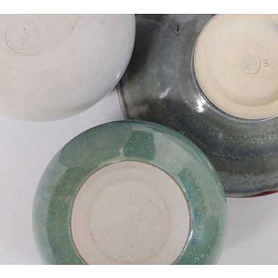 Group of Studio Pottery including: N.T. Whitewood Park Pottery, Mogo Pottery and More