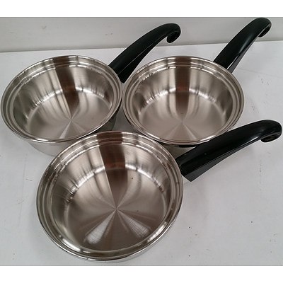 18cm Stainless Steel Saucepans - Lot of 20 - New
