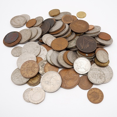 Various English Coins